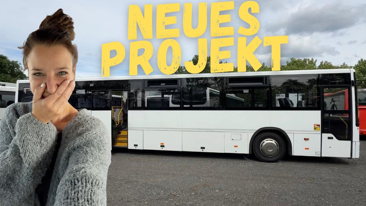 ⁣Wir kaufen einen alten französischen Schulbus