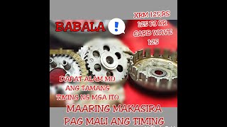 TAMANG TIMING NG CLUTCH PRESSURE PLATE RS 125 F.I.