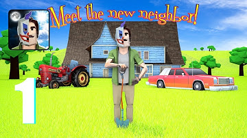 Scary Clown Man Neighbor Seek & Escape - Android Gameplay Walkthrough