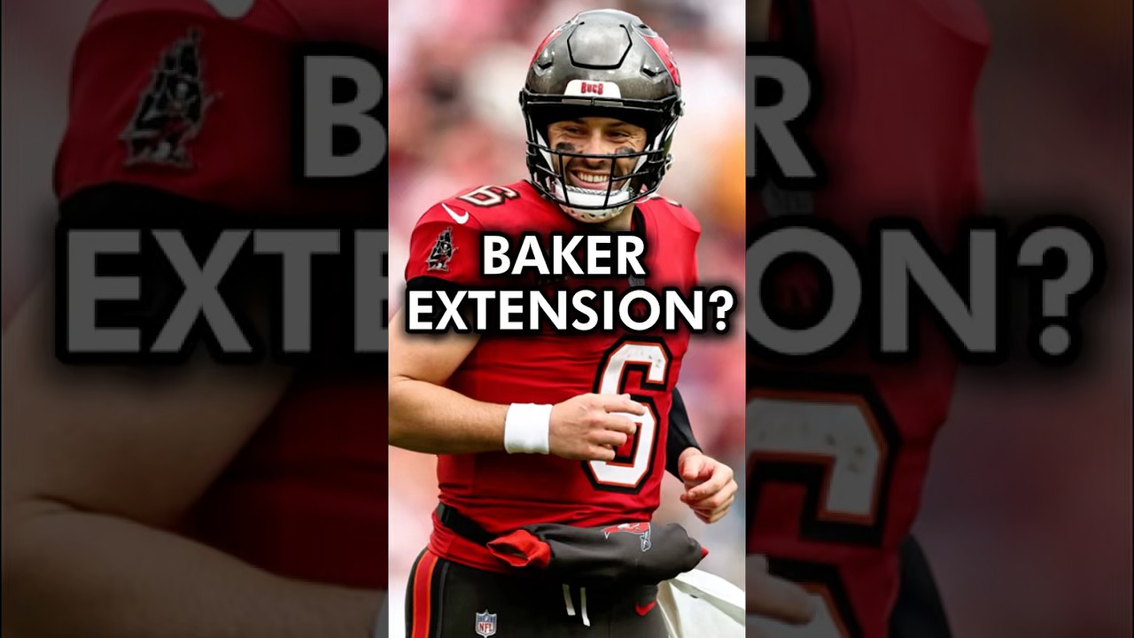 NFL Rumors: Baker Mayfield Contract Extension Buzz - Will The Bucs Pay Their QB? #Bucs #Shorts