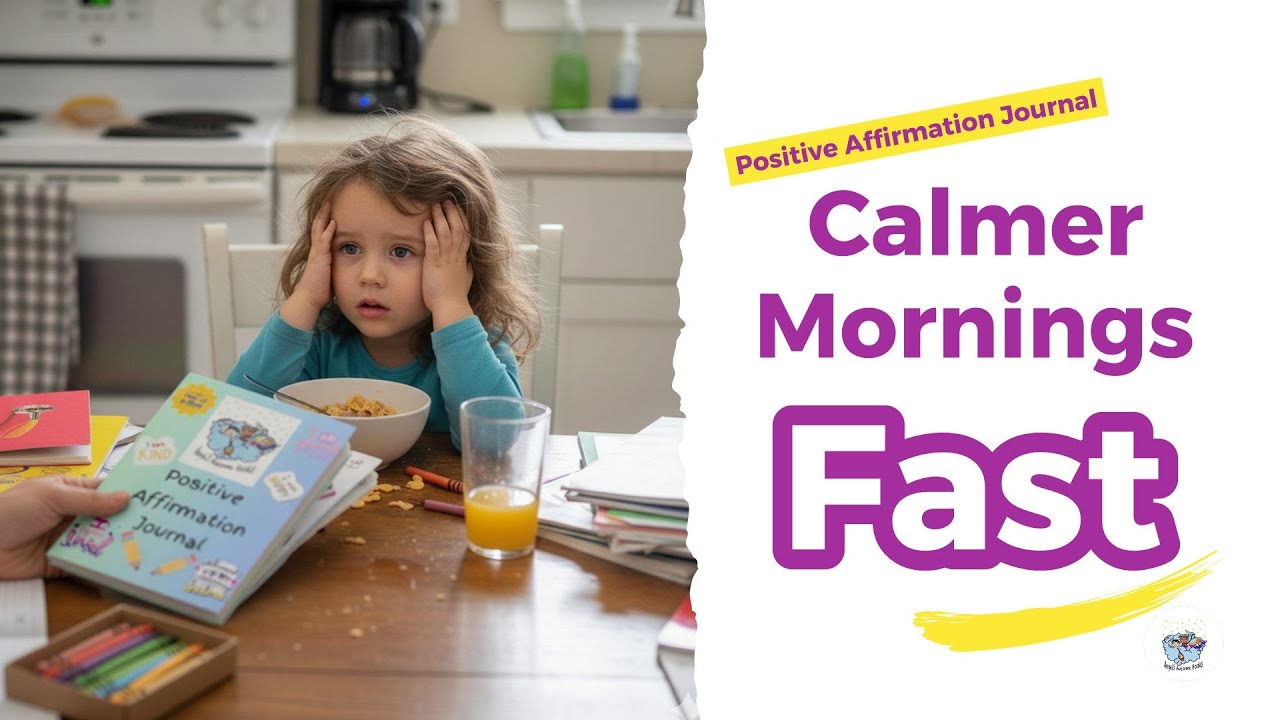 How do I help my child handle big feelings at home? | Positive Affirmation Journal for Kids