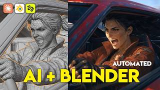 How To Save AI Credits With Claude + Blender (No One Talks About This Workflow) screenshot 5
