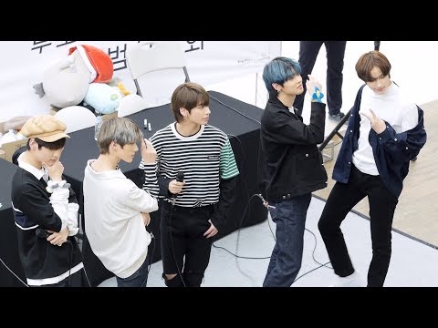 191110 TXT 투모로우바이투게더 : 팬사인회 엔딩 + 포토타임 <strong>fansign</strong> ending photo tinme : COEX <strong>Live</strong> Plaza
