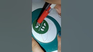 OMG 😥 Failed Try of Spirograph Drawing ✍️ #ytshort #spirograph #trendingvideo #asmr #shortfeed