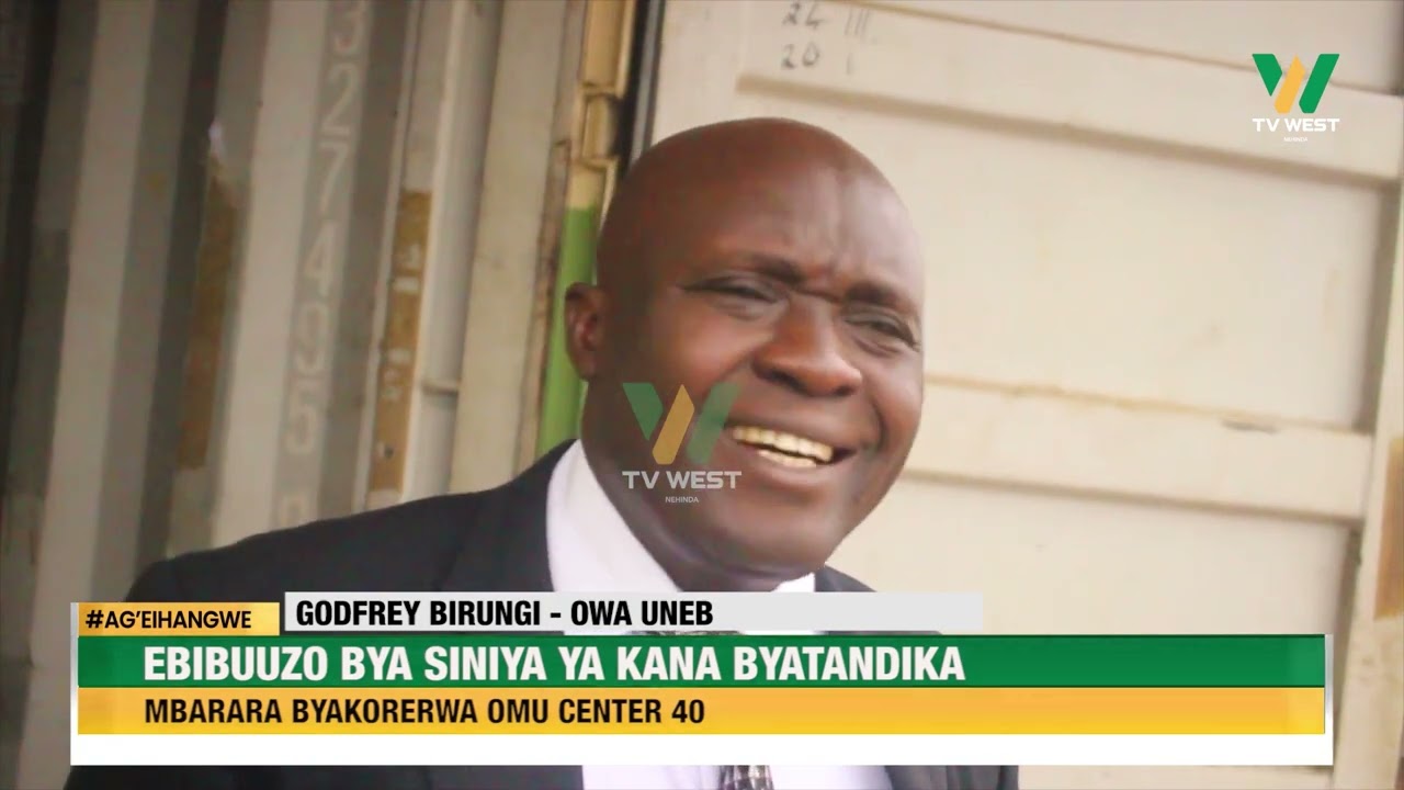 AGEIHANGWE: Ebibuuzo bya S.4 byatandika, Mbarara byakorerwa omu centre 40- Mbarara.