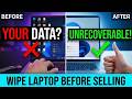 How to WIPE Laptop Before Selling Safely (2026 Guide)