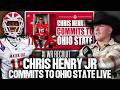 #1 Ranked WR Chris Henry Jr Commits To Ohio State Live On The Pat McAfee Show