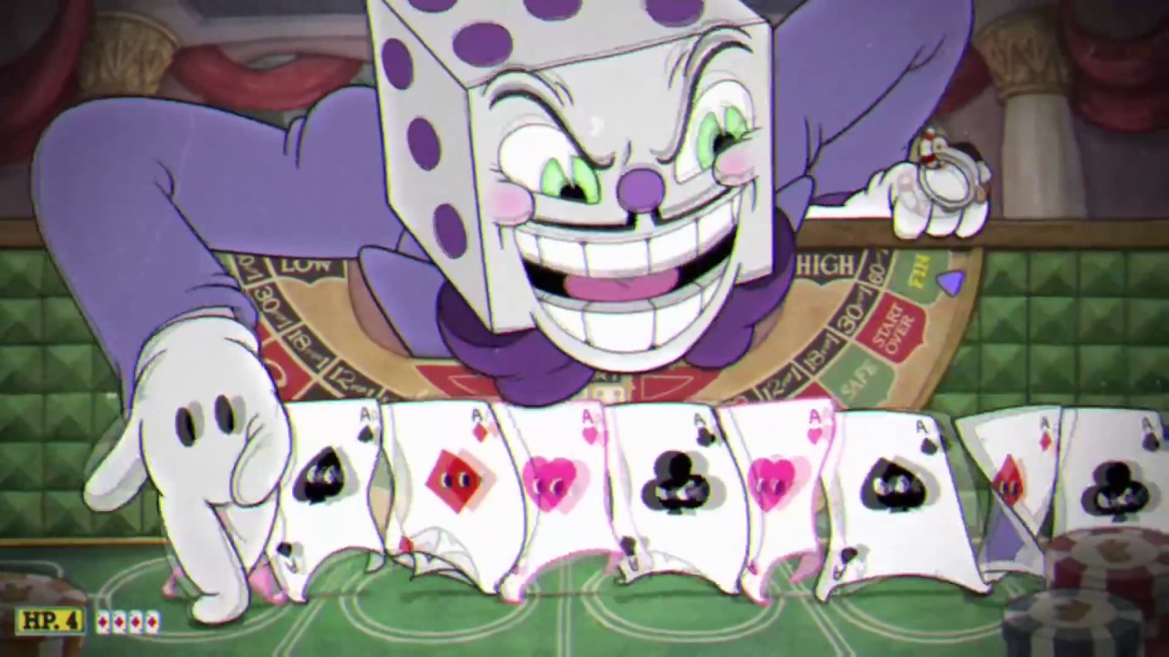 CUPHEAD Casino King Dice Boss Gaunlet A+ Rank " ALL BETS ARE OFF