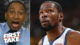 If Kd Is Out, The Rockets Have No Excuse To Lose To The Warriors - Stephen A. First Take