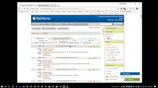 Refworks To Mendeley Export Process