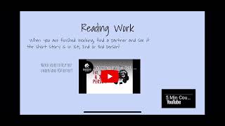Tuesday week 1 school slideshow presentation