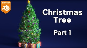 Christmas Tree 🎄 Part 1 (Blender Tutorial)