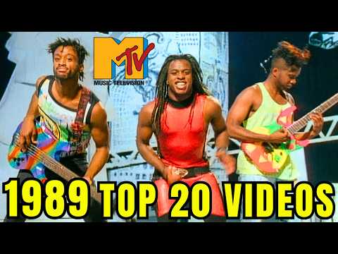 MTV'S TOP 20 MUSIC VIDEOS of 1989!