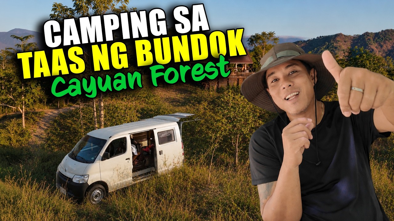 Mini Van Camping sa Taas ng Bundok sa Tarlac | Cauayan Forest | Wattcycle 12V 314Ah
