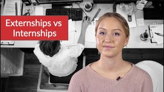 Difference between Externship and Internship (Externship vs Internship)