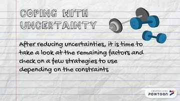UNCERTAINTY IN PROJECT MGMT