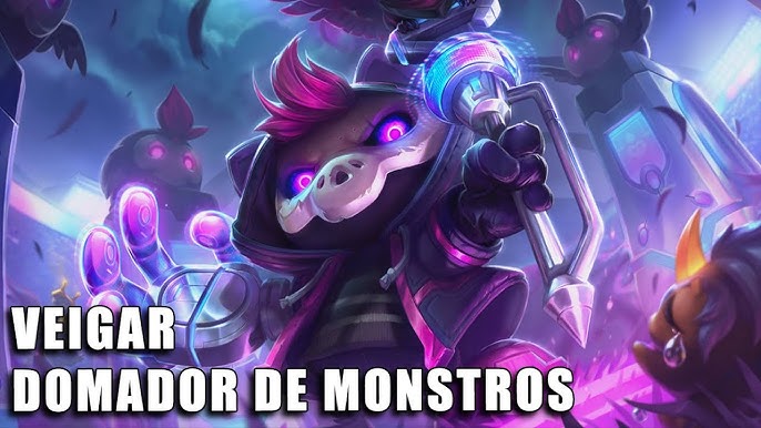 LoL: Novas skins Domador de Monstros são reveladas para Lulu, Kog'Maw e  Veigar - Millenium