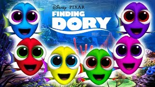 Disney Pixar FINDING DORY | Learn Colors with Baby Dory | Colors for Children | Learning videos
