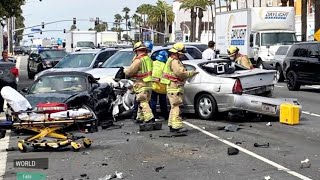 BRUTAL AND FATAL CAR CRASHES #42 (Ridiculous Driver) Fails of 2023 | #worldfails