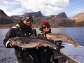 Willem &amp; Kenyon Kwinten sea fishing in Norway!