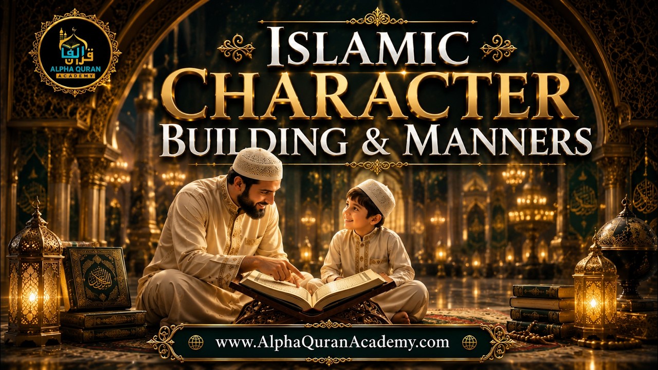 Islamic Manners for Kids | Character Building in Islam | Alpha Quran Academy