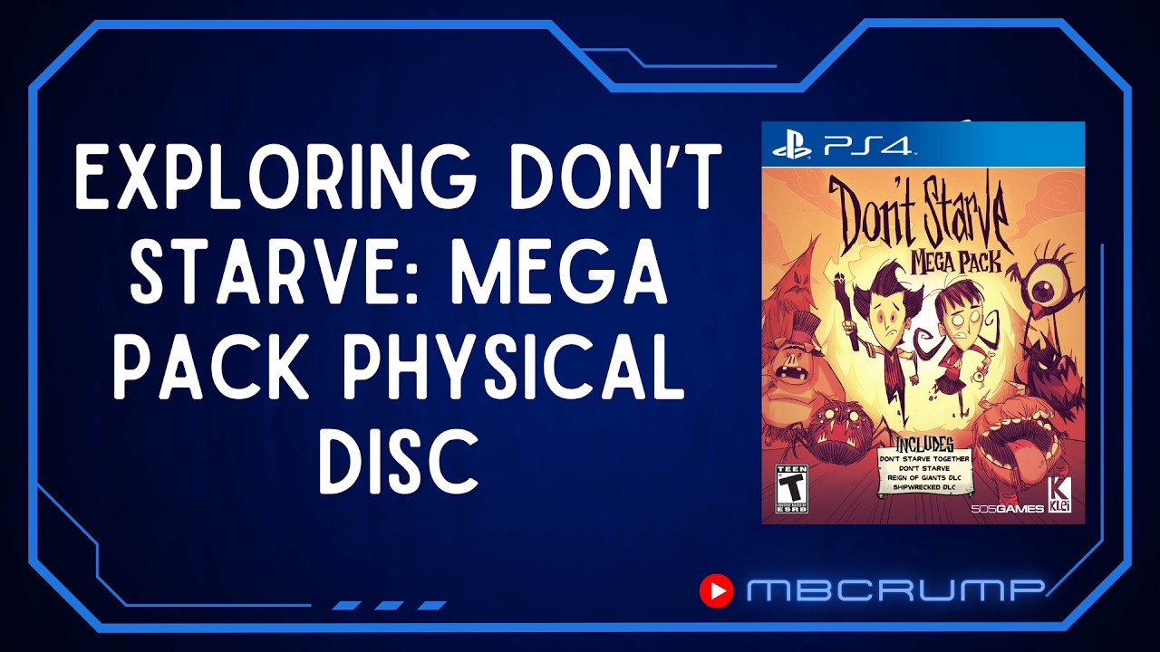 Exploring Don't Starve: Mega Pack Physical Disc (Lua Game Used by ...