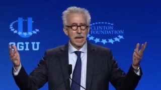 Chancellor Dirks welcomes students to CGI U