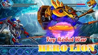 Toy Robot War Bundle #1: Robot Lion Hero vs Robot Gundom |T REX GAMES FOR KIDS screenshot 5