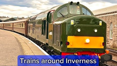 Class 37 at Inverness (Trains around Inverness