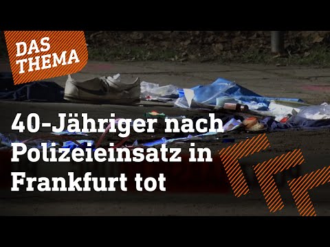 Frankfurt: Psychisch kranker Mann soll zwei Frauen mit Messer attackiert haben | DAS THEMA