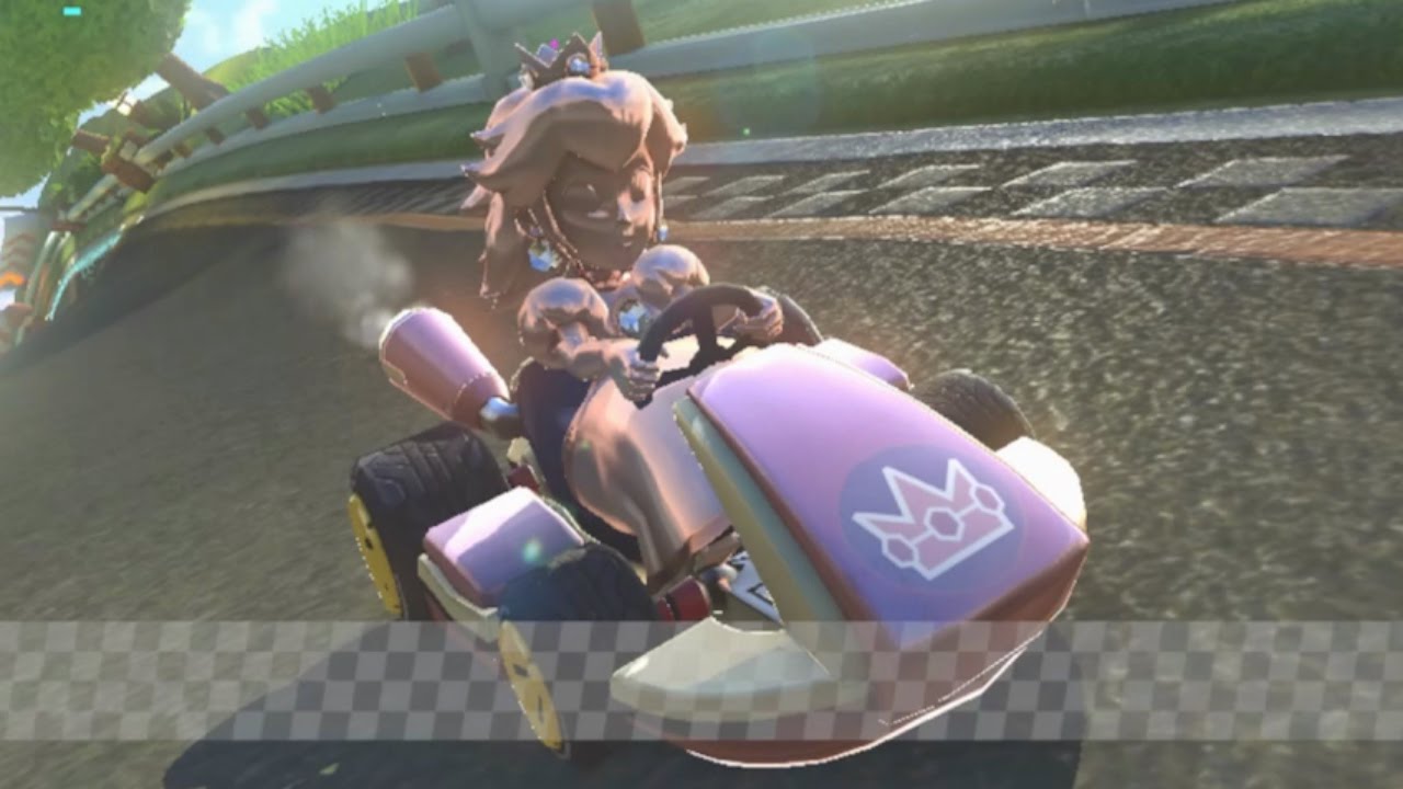 Mario Kart 8 Pink Gold Peach Gameplay HD YouTube