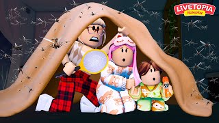 ROTINA DO DIA QUE A CASA DA VOVÓ FOI INVADIDA POR MOSQUITOS! Family Roleplay - ROBLOX