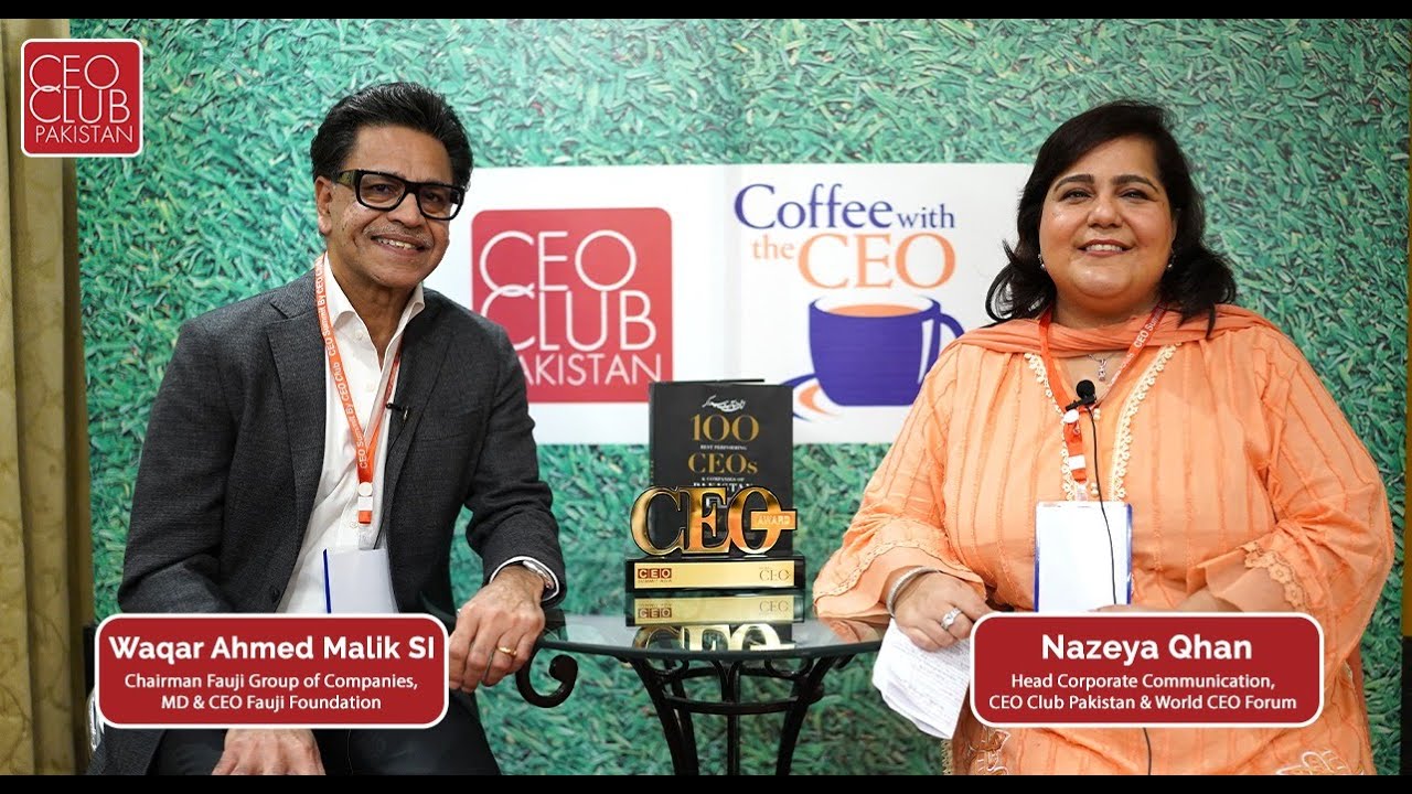 Coffee with CEO | Waqar Ahmed Malik SI | CEO Summit Karachi 2024 - YouTube