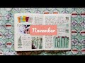 Bullet journal flip through | Bujo November 2018 vs 2019 🦀