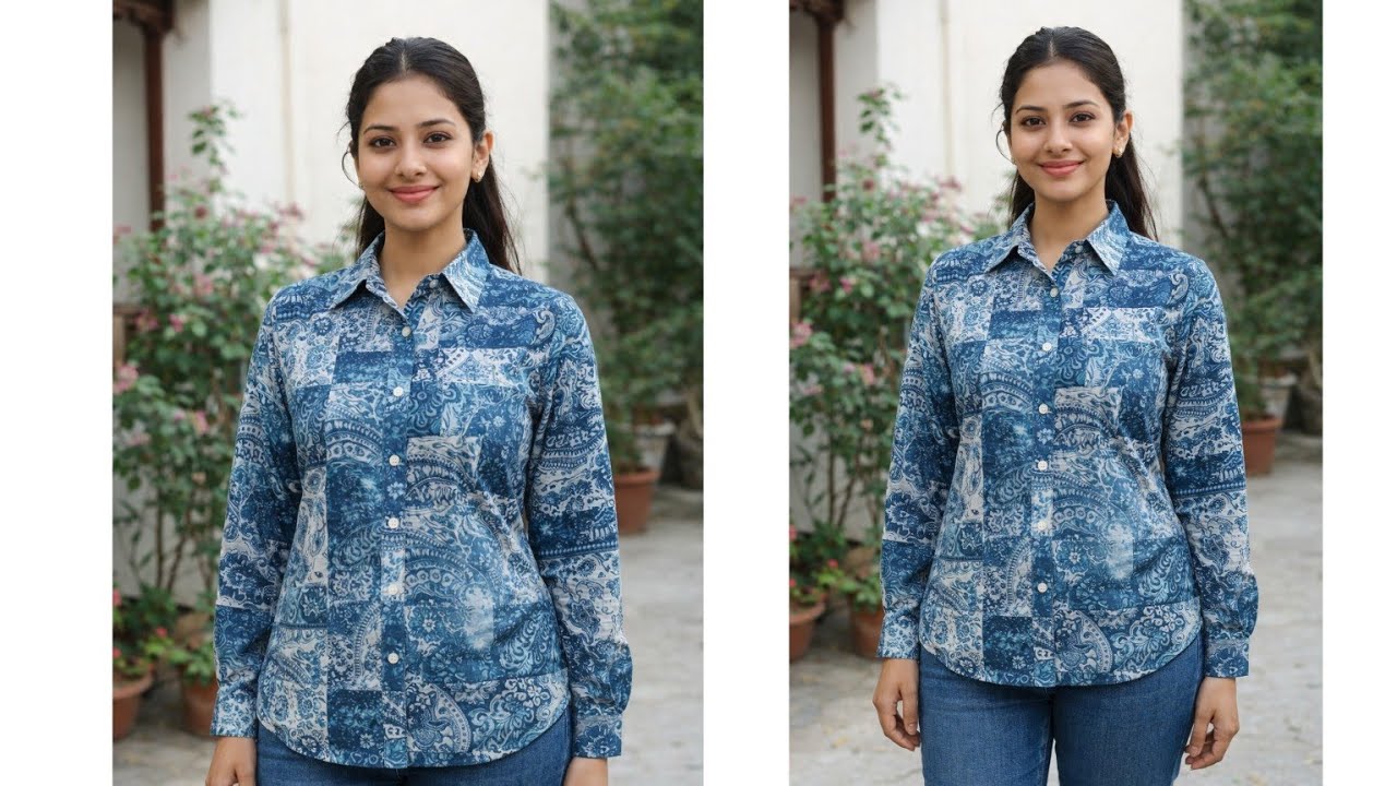 Letest coat collar shirt coting and stitching ❤️