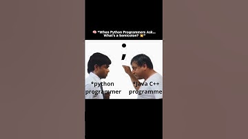 The Semicolon War: Python vs C++ & Java 😆