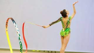 My ribbon routine at Region 1 championship