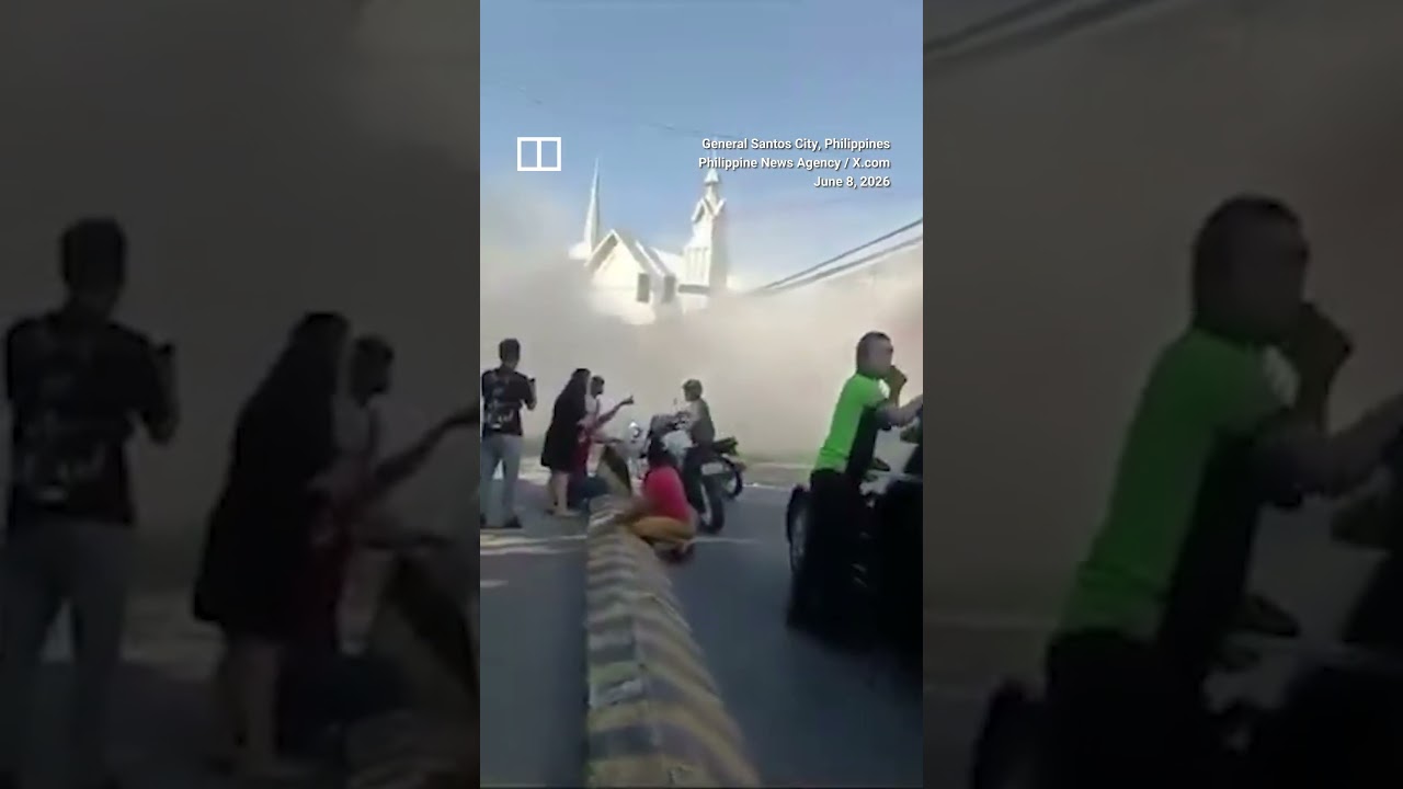 Jollibee branch collapses after 7.8-magnitude earthquake strikes the southern Philippines