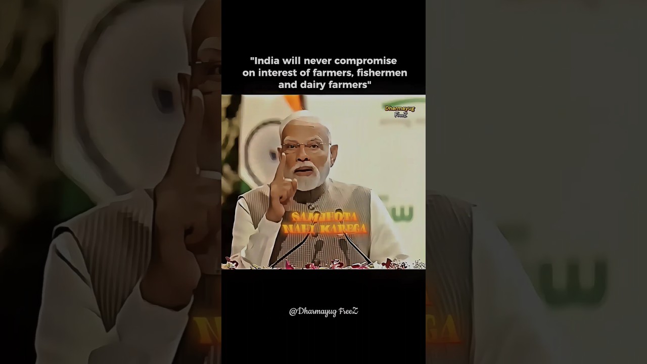 PM Modi's first reaction after Trump's 50% tariffs 🔥 