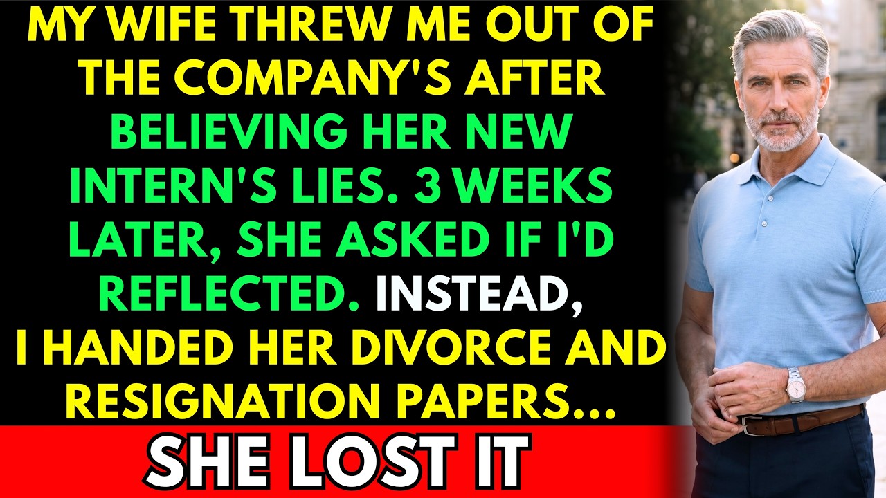 I spent eight years proving my love through oatmeal in her coffee and filled gas tanks. She spent the last six months buildinga case against me, one small lie at a time. The intern who fabricated...
