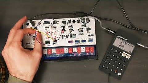 Korg Volca Modular ft. NTS-1 and P033 Experimental Jam