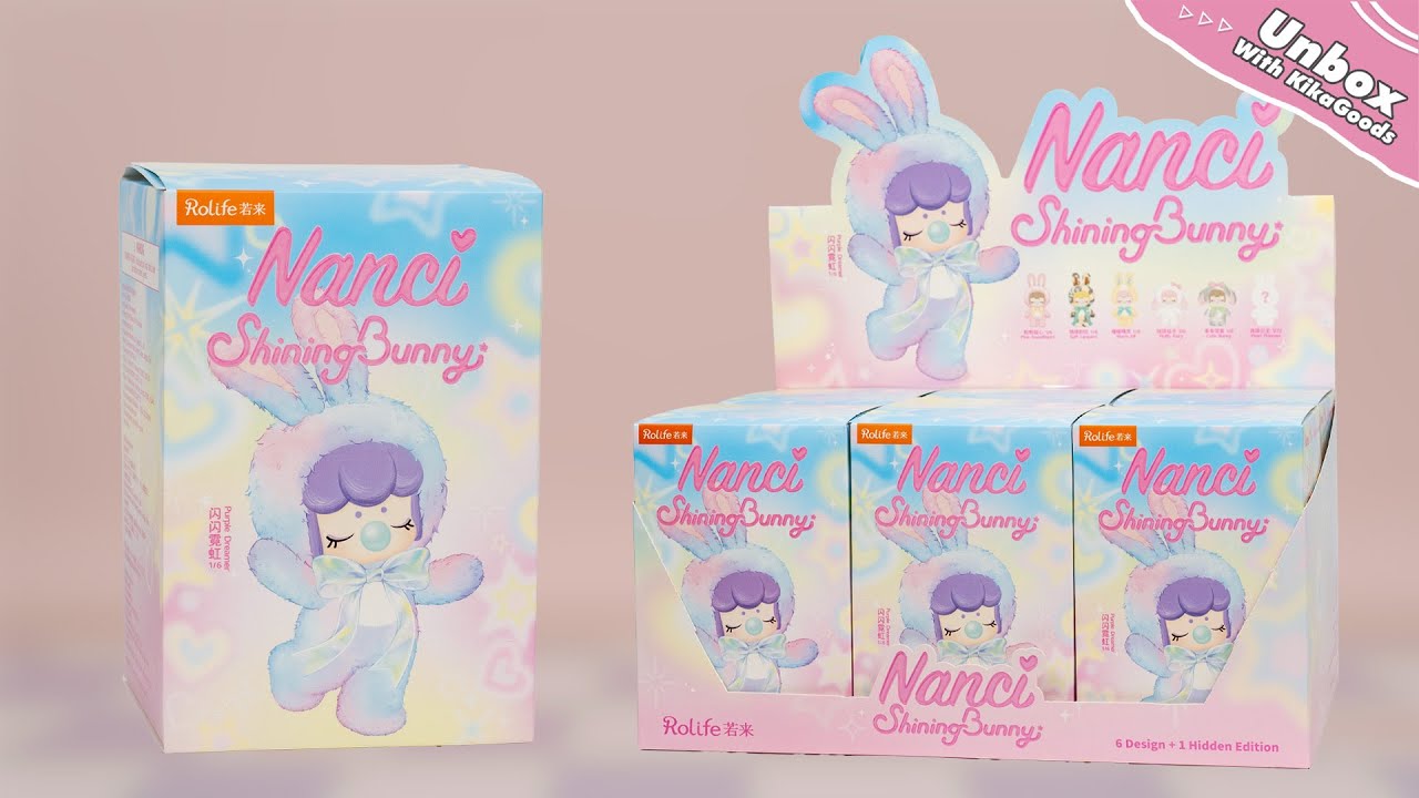 Unboxing Nanci Shining Bunny Series Plush Blind Box #kikagoods