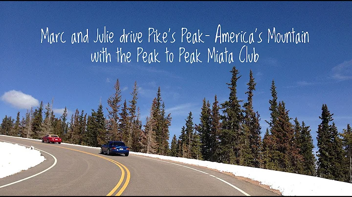 Marc, Julie & the Miata Club do Pike's Peak Colora...