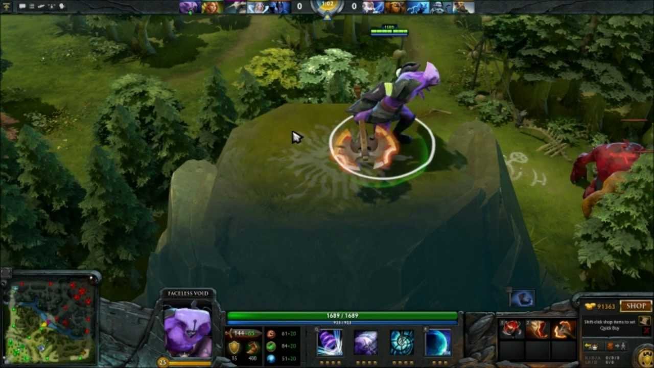 Dota 2 Legendary Battlefury Cosmetic Item For Faceless Void