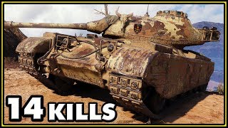 Progetto M35 mod 46 - 14 Kills - World of Tanks Gameplay