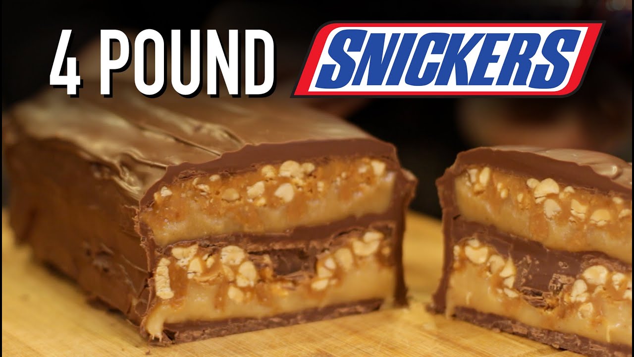 DIY Giant Snickers | HellthyJunkFood