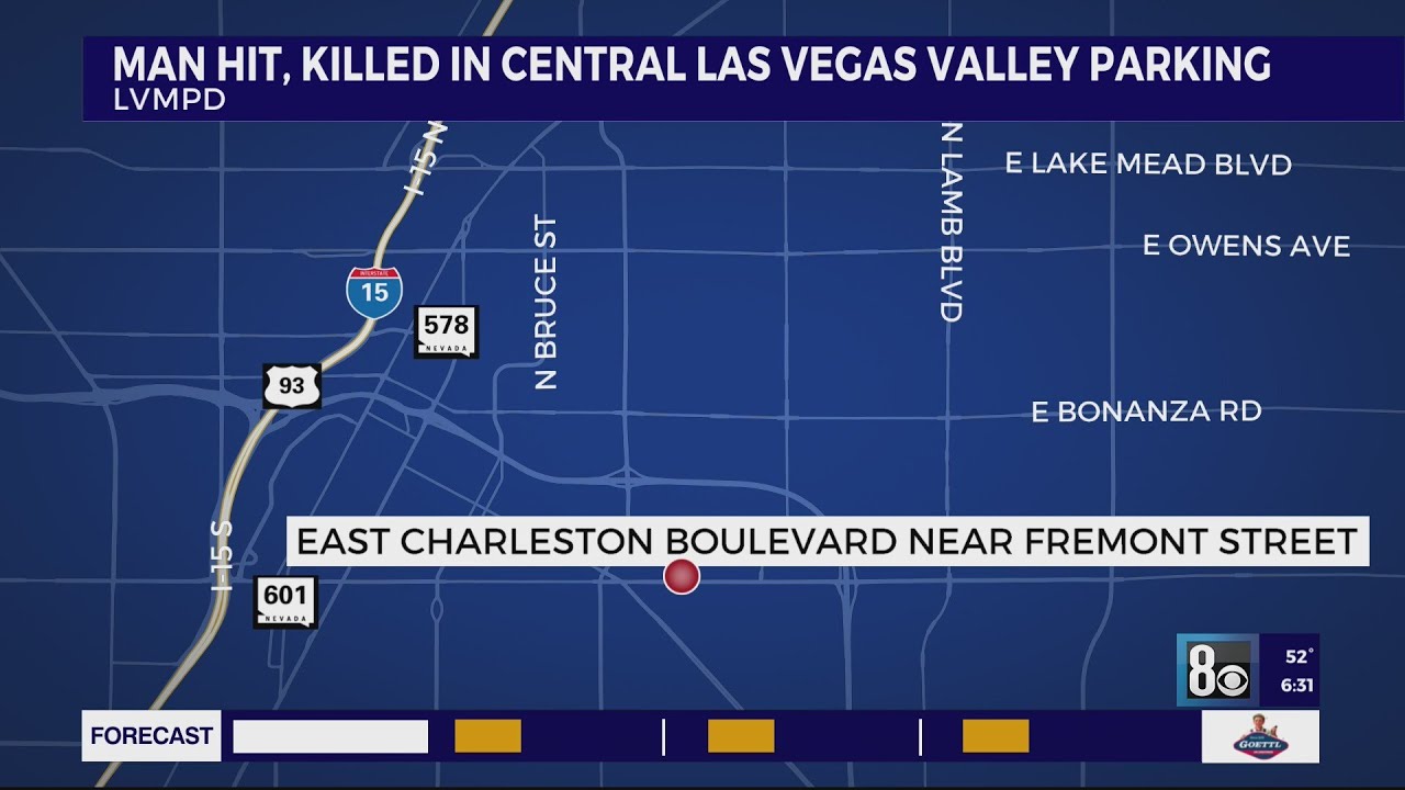 Man hit, killed in central Las Vegas valley parking lot after argument ...