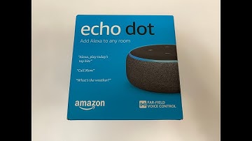 Echo Dot (3rd Gen) Unboxing!