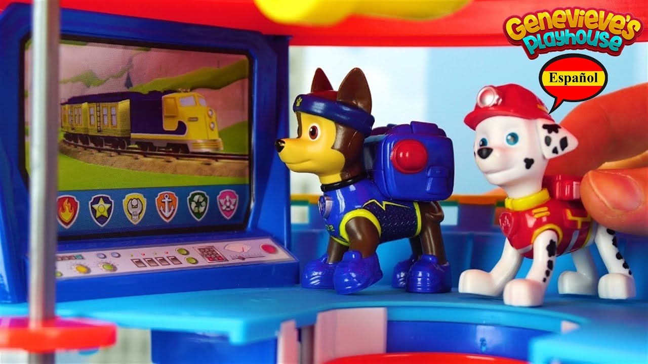 Aprende los Colores con Video Educativo para Niños! Compilación de Juguetes  de Paw Patrol 