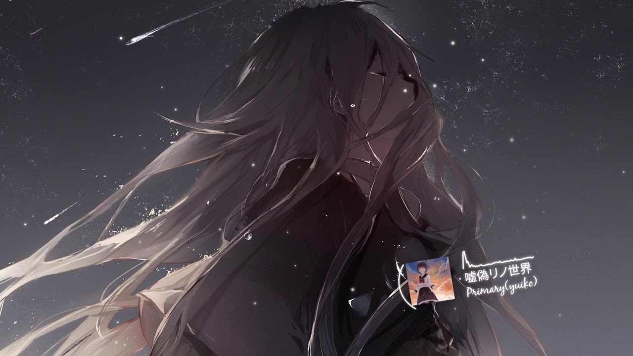 Lyrics Video Primary 嘘偽リノ世界 Eng Subs Youtube